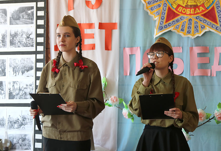 Тэматычны праект “Вялікай Перамозе – 75” прадоўжыўся ў Круцілавічах