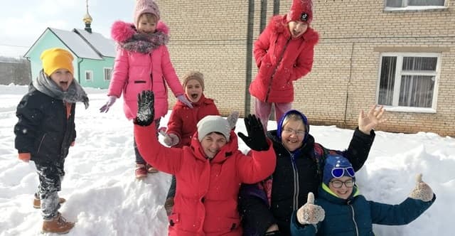 «У зимних ворот, игровой хоровод»