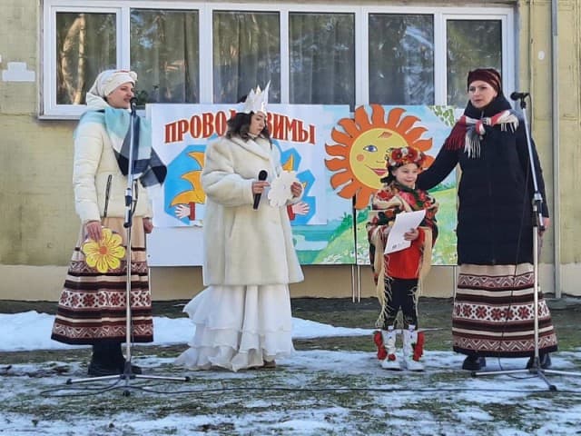 «Проводы зимы»в аг. Гезгалы