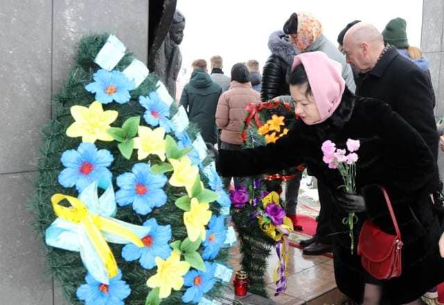 Дзятлаўчане ўшанавалі памяць ахвяраў Вялікай Айчыннай вайны
