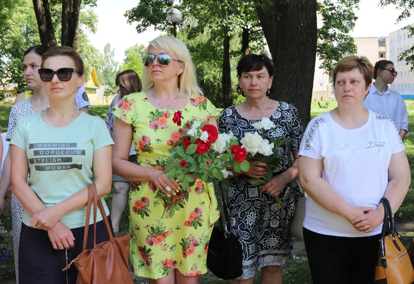 Мітынг-рэквіем і Усебеларуская хвіліна маўчання на Дзятлаўшчыне