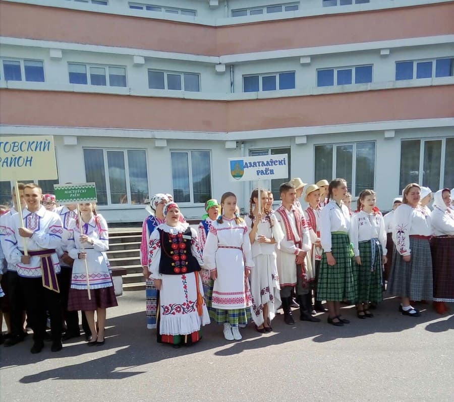 Дзятлаўшчына на абласным фестывалі рэгіянальнага фальклору ў Шчучыне