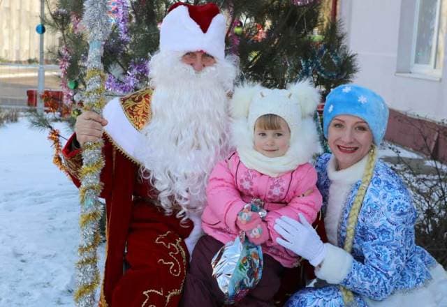 Новы год для маленькіх “пераможцаў”