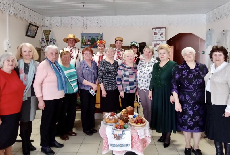 Цікавая сустрэча адбылася ў клубе ветэранаў  «У коле сяброў»