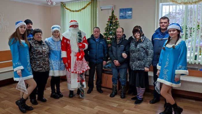 Новогодние поздравления в трудовом коллективе ОАО «Гранит-Агро».