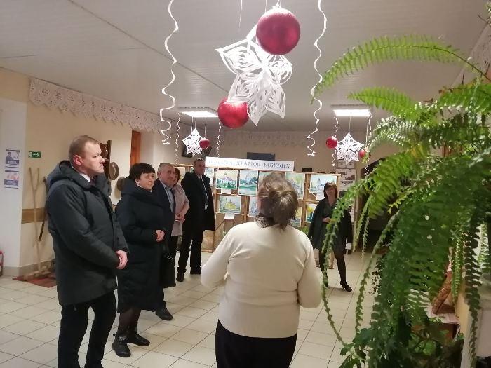 Выставка Сокола Аркадия Мефодьевича в аг. Дворец