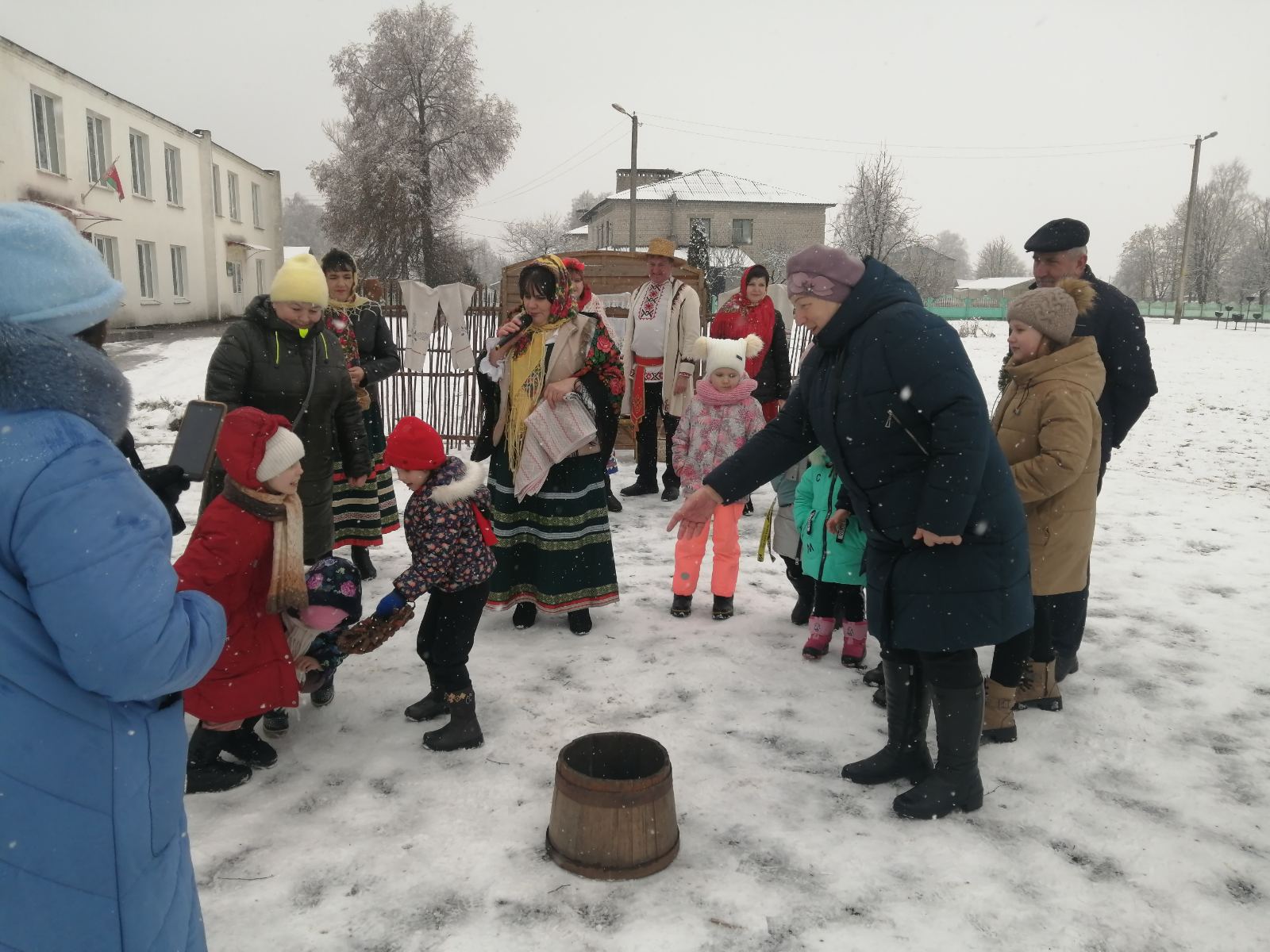 Свята Масленiца у аграгарадку Дварэц