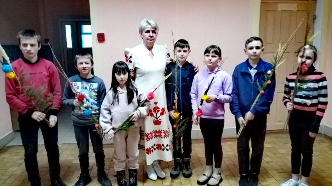 Мастер-класс по украшению вербочек