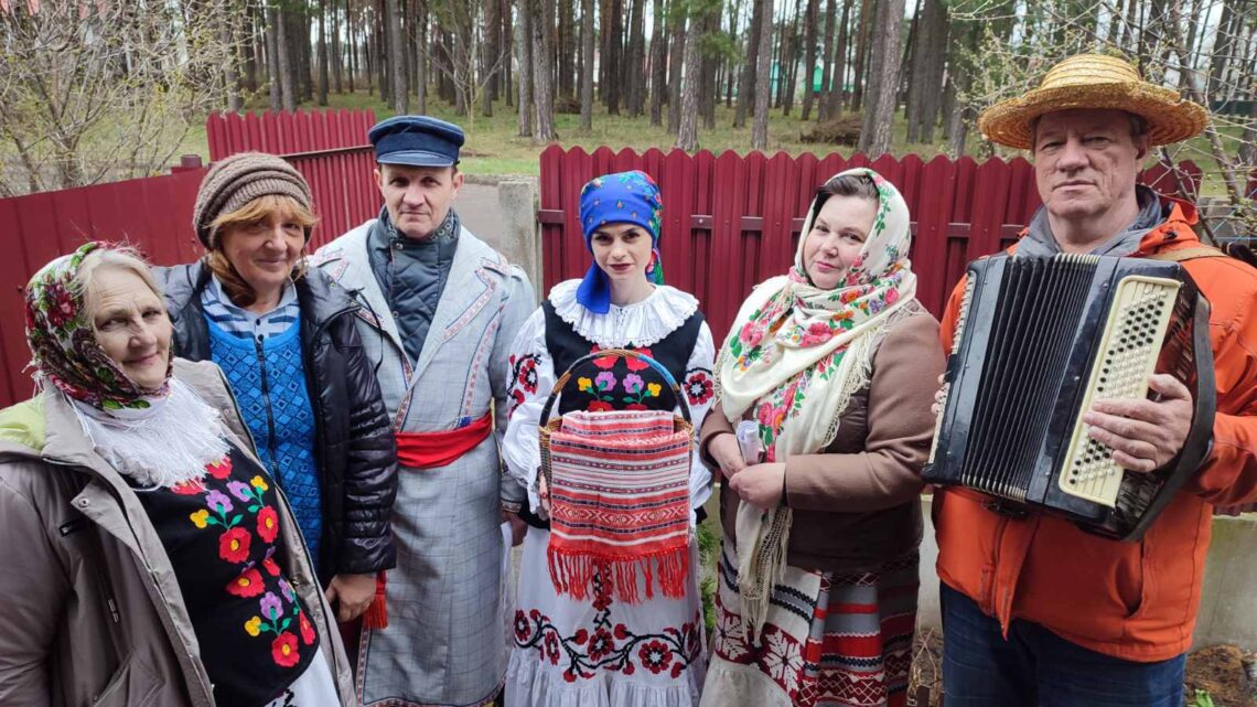 Обряд «Валачобнiкi» в г.п. Новоельня