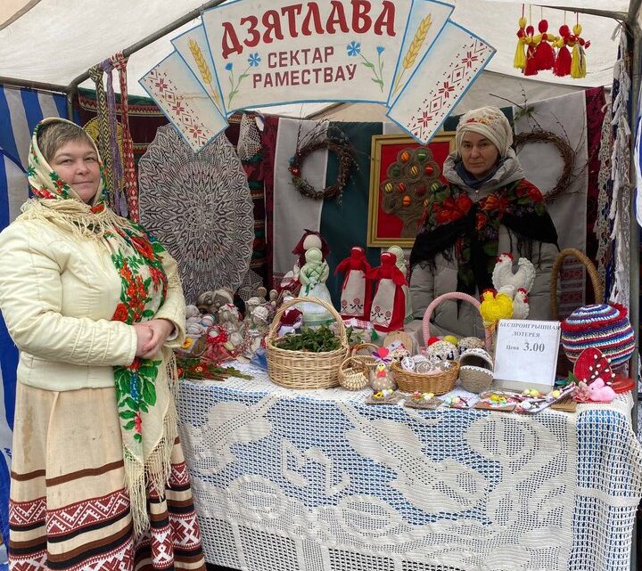 Мастера Дятловщины на выставке в Гродно