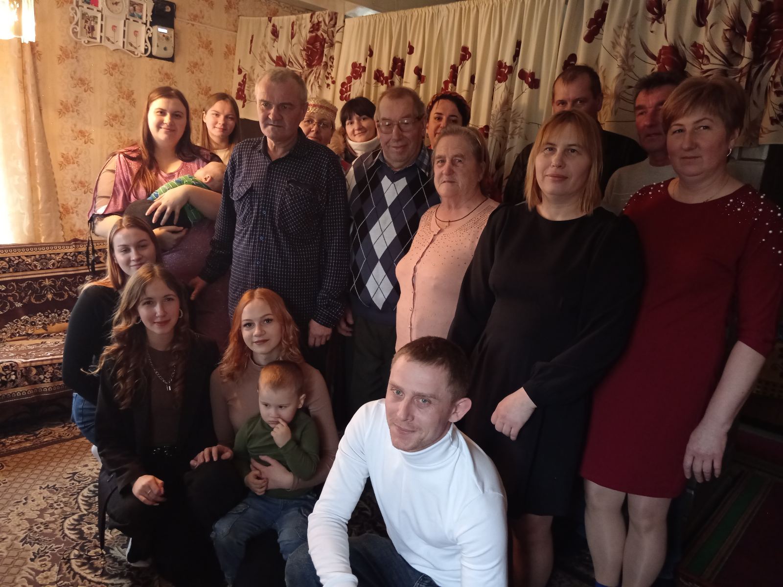 Вы сейчас просматриваете Золотая свадьба семьи Прутик