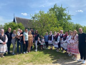 Подробнее о статье Упершыню аўтэнтычны абрад “Юр’е” праўшоў у  г.п. Наваельня, Дзятлаўскага раена. 