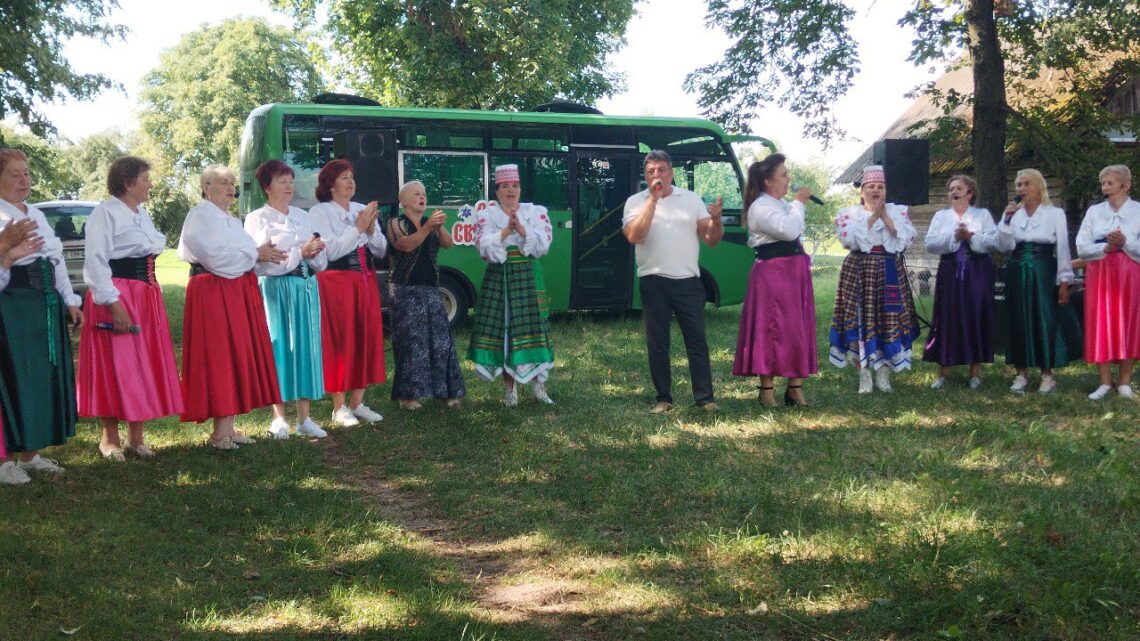 Свята землякоў у вёсцы Засецце