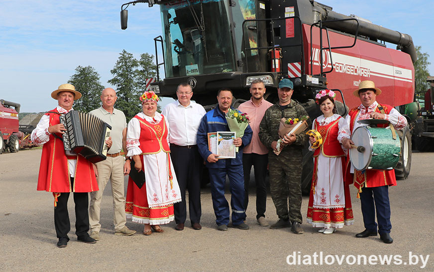 Лідараў жніва ўшанавалі ўзнагародамі і песнямі (+відэа)
