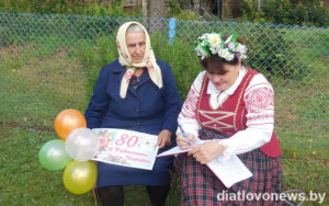 Подробнее о статье Хвіліны душэўнасці. Ганна Шавель: “З песнямі жыць весялей!”