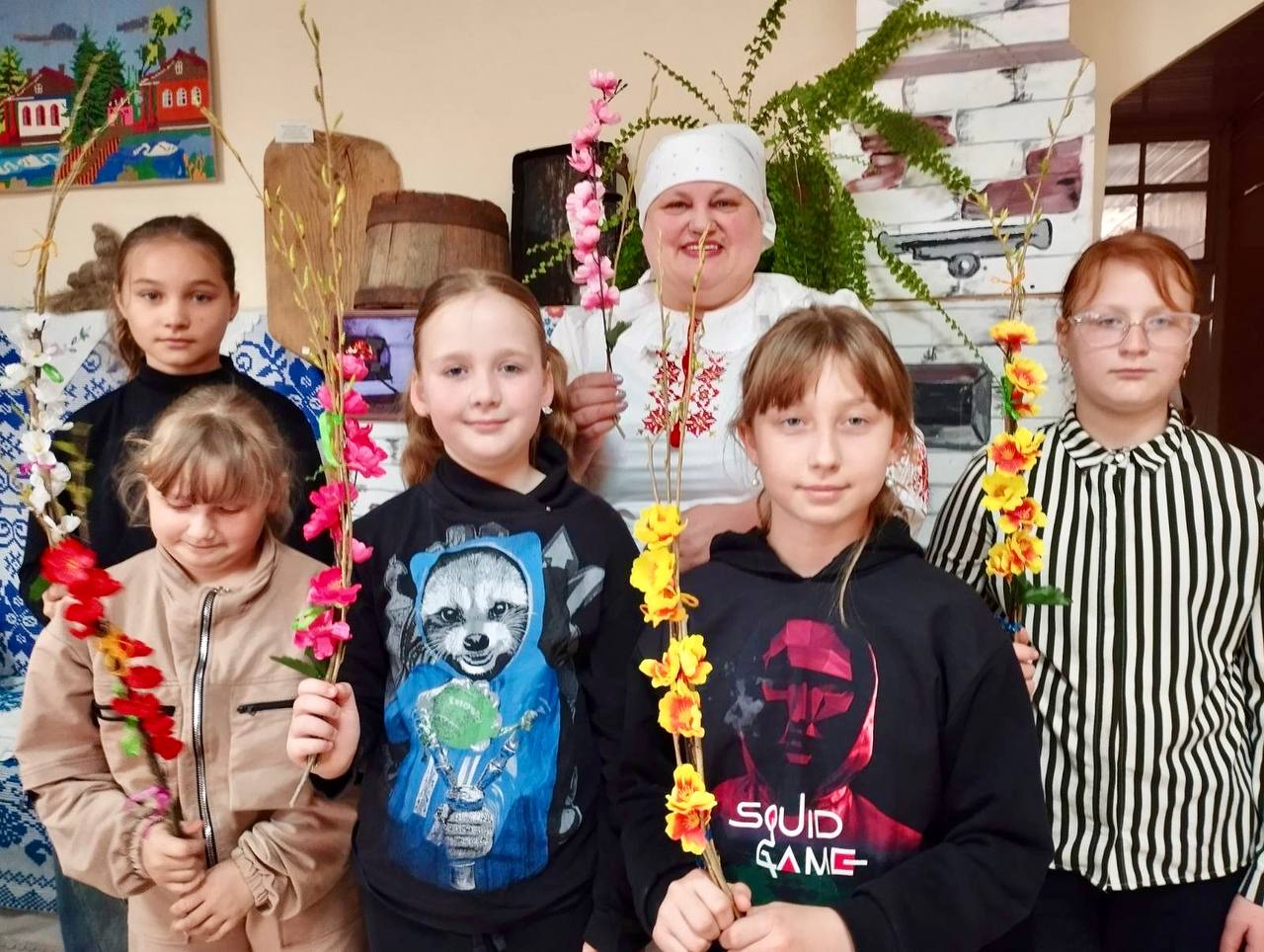 Подробнее о статье 🌿 Вербніца ў Дварэцкім Доме культуры! 🌿