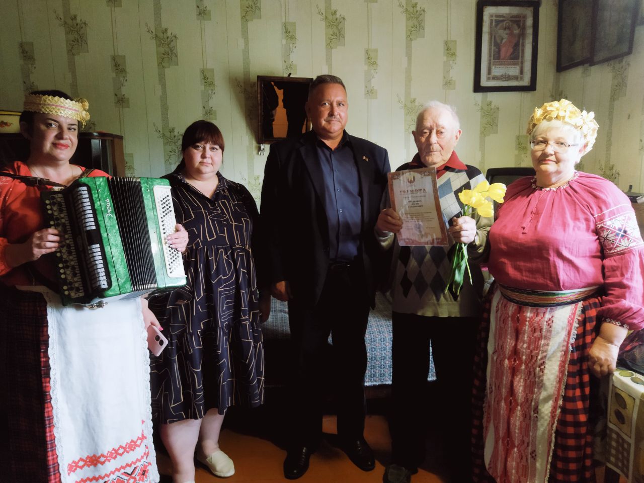 Подробнее о статье С визитом добра, радости и песни💐🪗