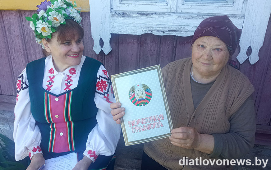 Подробнее о статье Праект “Жамчужыны зямлі Дзятлаўскай”. Зоф’я Радомская: “Мне трэба заўжды чымсьці займацца”